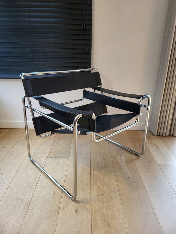 Image 1 of Gavina Wassily Chair By Marcel Breuer