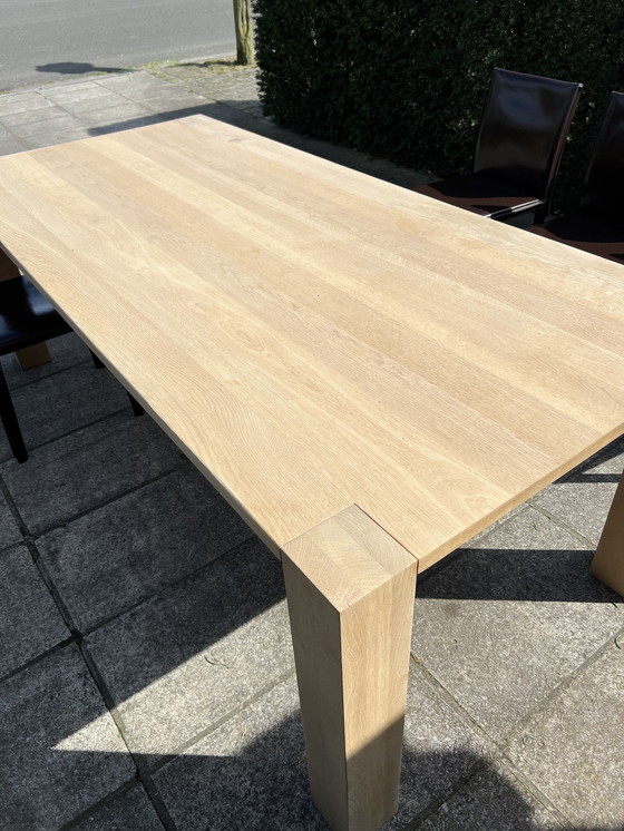 Image 1 of Oak dining table