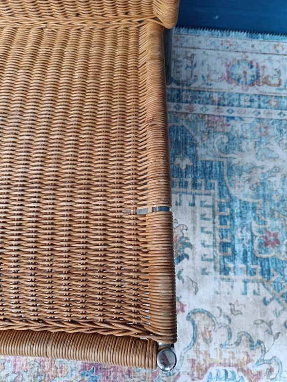 Image 1 of Poltrona vintage in rattan