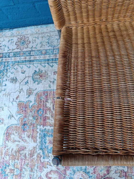 Image 1 of Poltrona vintage in rattan