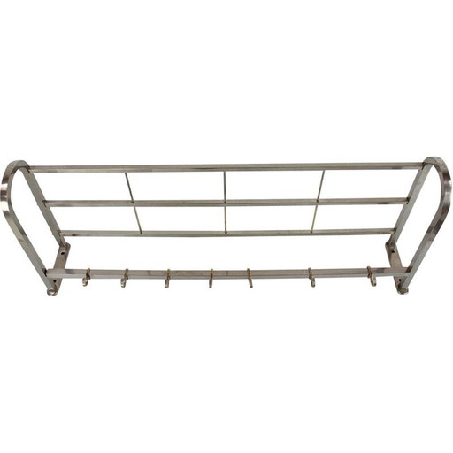 Bauhaus vintage wall coat rack, 1930s