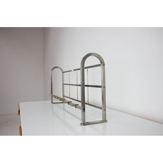 Image 1 of Bauhaus vintage wall coat rack, 1930s