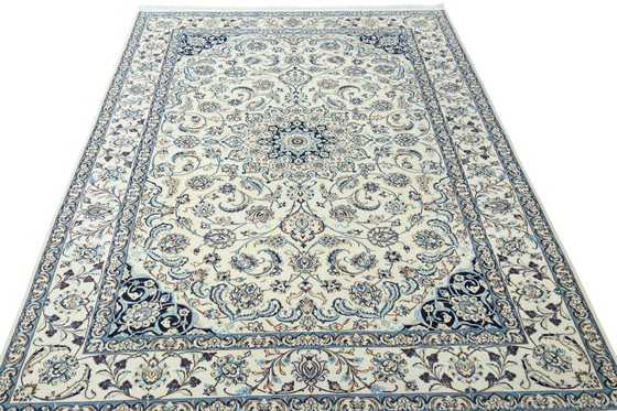 Image 1 of 298 X 216 Cm Hand-Knotted Nain Rug With Silk