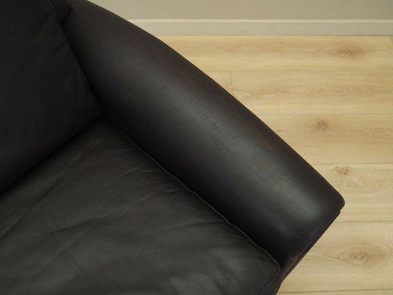 Image 1 of Sillón de cuero marrón, diseño danés, años 60, Diseñador: Aage Christiansen, Fabricación: Erhardsen &amp; Andersen