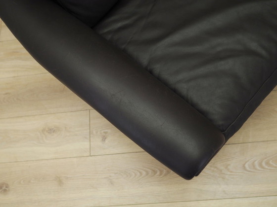 Image 1 of Sillón de cuero marrón, diseño danés, años 60, Diseñador: Aage Christiansen, Fabricación: Erhardsen &amp; Andersen
