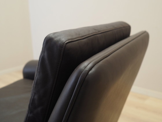 Image 1 of Sillón de cuero marrón, diseño danés, años 60, Diseñador: Aage Christiansen, Fabricación: Erhardsen &amp; Andersen
