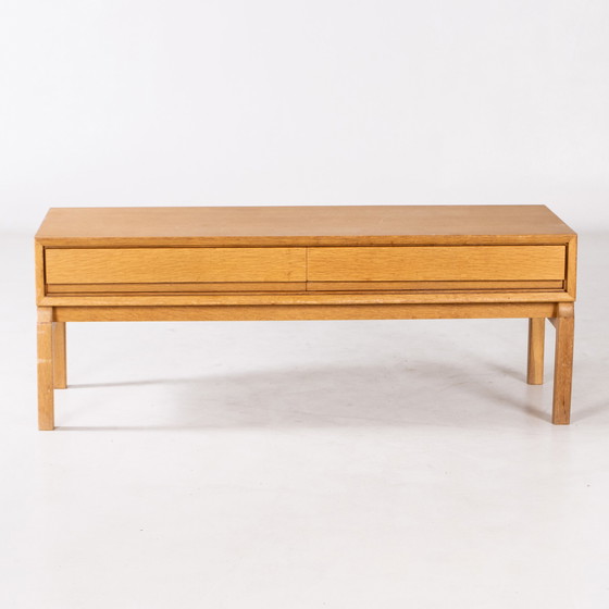 Image 1 of Oak TV stand by Grabinski for IKEA 1963 Sweden