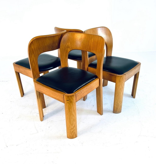 4x Chaise éléphant '70