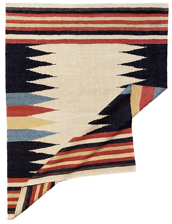 Image 1 of Hand-woven designer kilim - 181 X 136 Cm - New