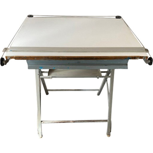Vintage folding architect table, 1950