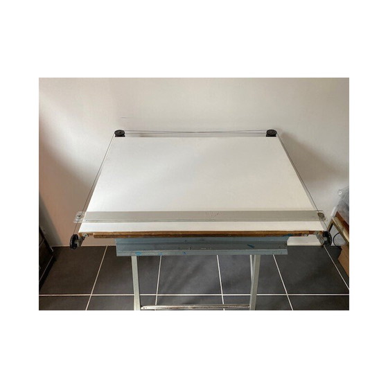 Image 1 of Tavolo pieghevole da architetto vintage, 1950