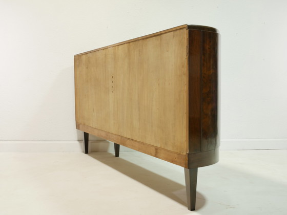 Image 1 of Buffet vintage avec vitrine, années 50, Allemagne