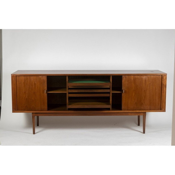 Image 1 of Vintage rectangular teak sideboard by Peter Løvig Nielsen, Denmark 1970