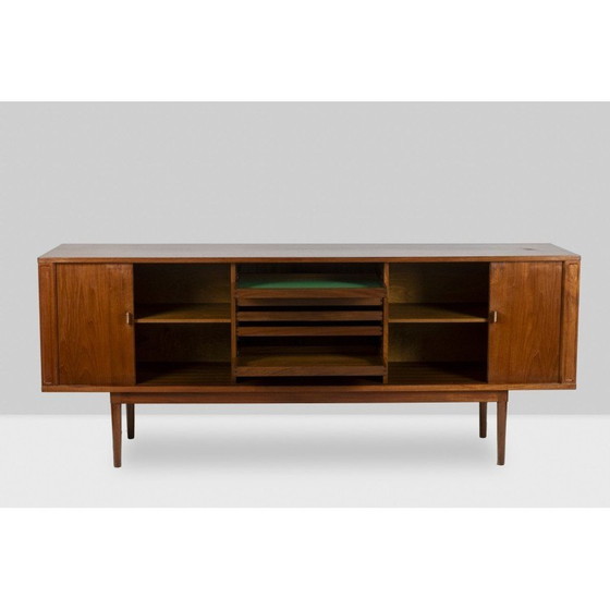 Image 1 of Vintage rectangular teak sideboard by Peter Løvig Nielsen, Denmark 1970