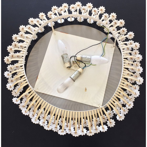 Image 1 of Vintage flower mirror by Emil Stejnar for Rupert Nikoll, 1950