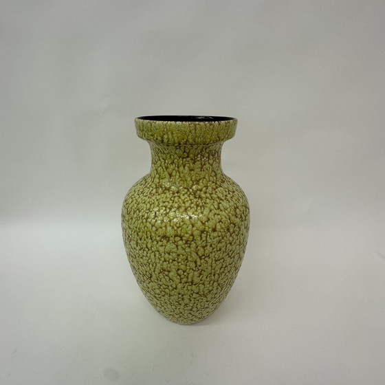 Image 1 of Scheurich west Germany vase yellow