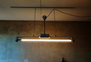 Vintage industrial lamp