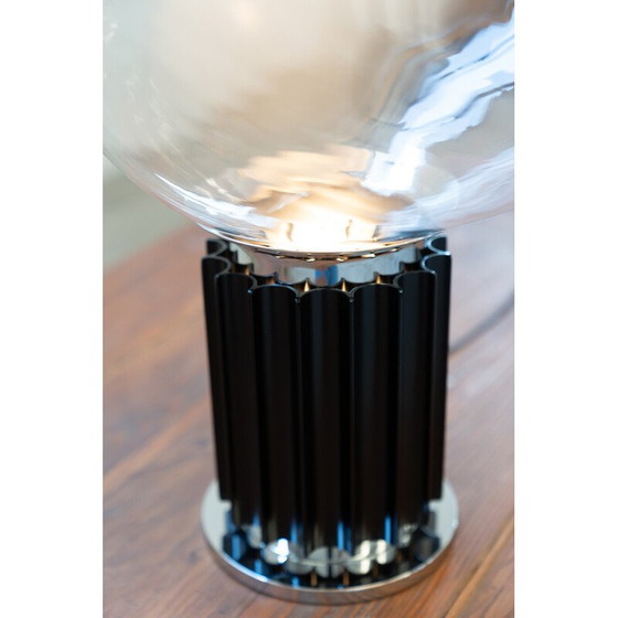 Image 1 of Vintage Taccia lamp in glass and metal by Achille and Pier Giacomo Castiglioni for Flos, Italy 1962