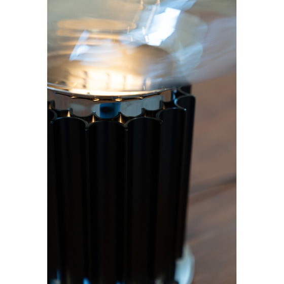 Image 1 of Vintage Taccia lamp in glass and metal by Achille and Pier Giacomo Castiglioni for Flos, Italy 1962