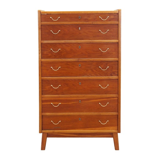 Chest Of Drawers With Mirror, Danish Design, 1960S, Production: Denmark