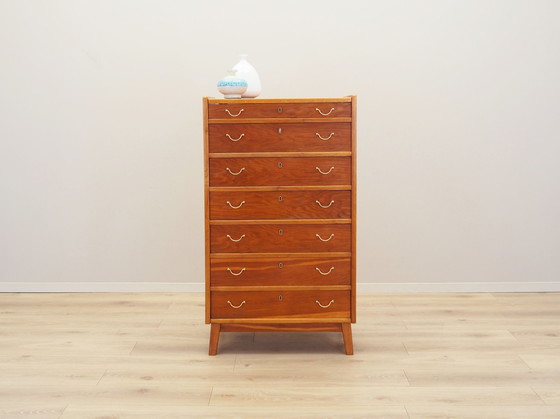 Image 1 of Chest Of Drawers With Mirror, Danish Design, 1960S, Production: Denmark