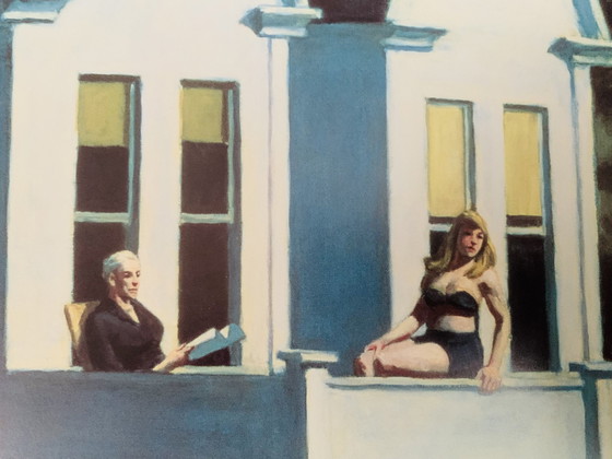 Image 1 of Edward Hopper: "Second Story Sunlight, 1960".