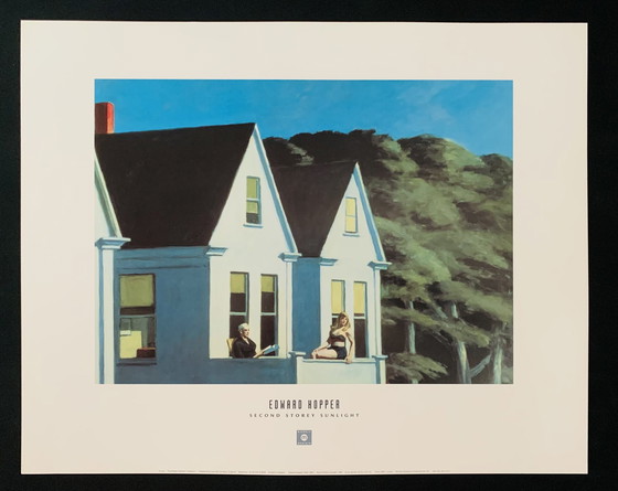 Image 1 of Edward Hopper: "Second Story Sunlight, 1960".