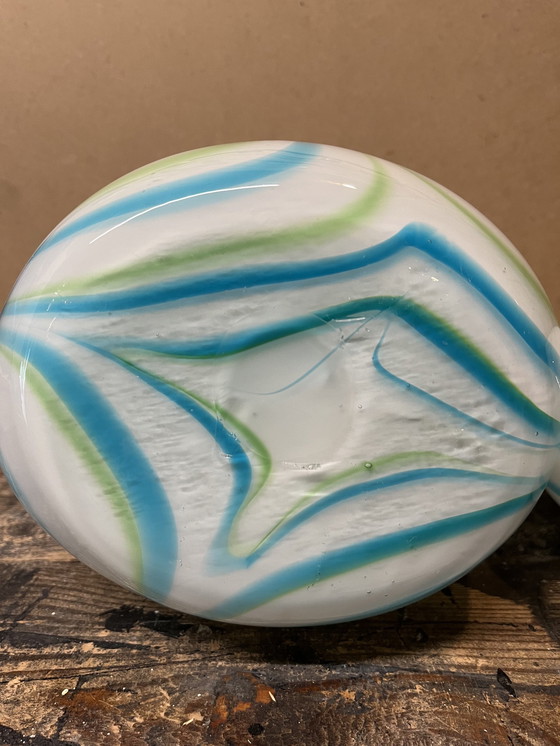 Image 1 of 2x Mid century swirl vase