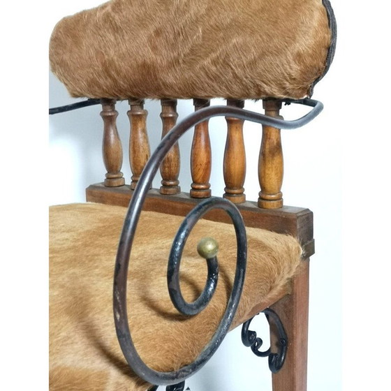 Image 1 of Poltrona vintage in pelle, 1970