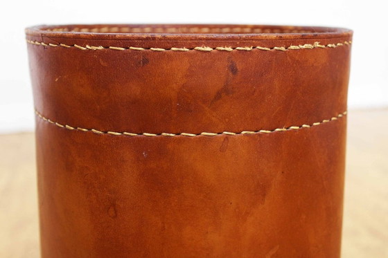 Image 1 of Leather Wastepaper