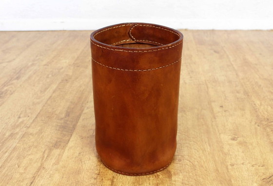 Image 1 of Leather Wastepaper