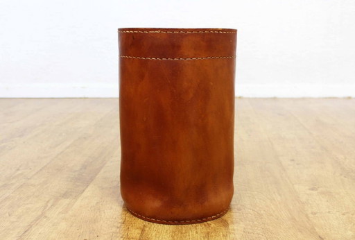 Leather Wastepaper