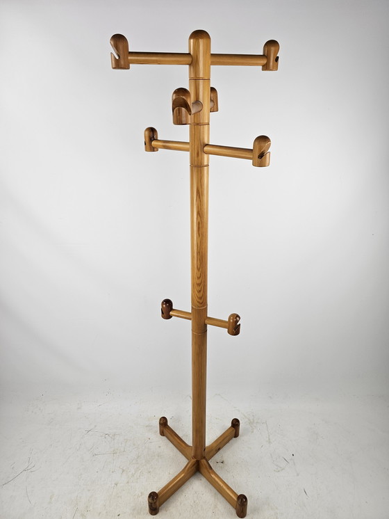 Image 1 of Pine coat rack