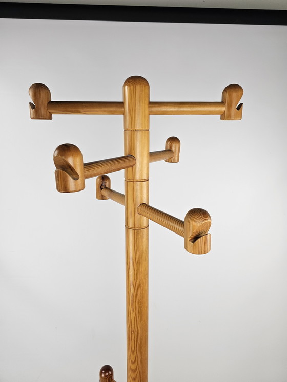 Image 1 of Pine coat rack