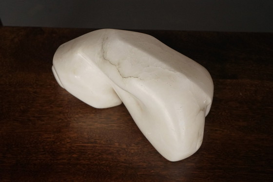 Image 1 of Abstracted nude marble sculpture, 1970s