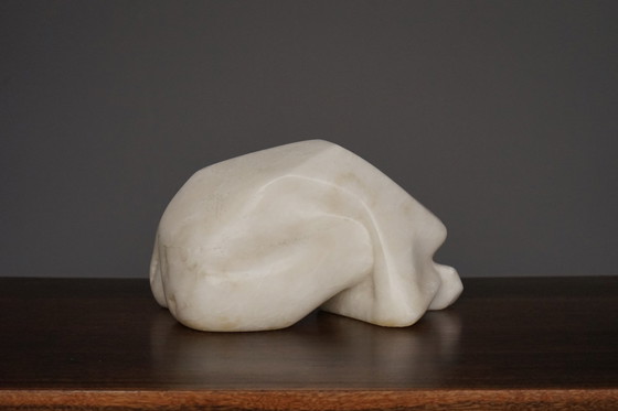 Image 1 of Abstracted nude marble sculpture, 1970s