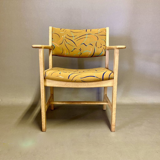 Suite of 6 Armchairs Stamped Hans Wegner "Scandinavian Design" 1960