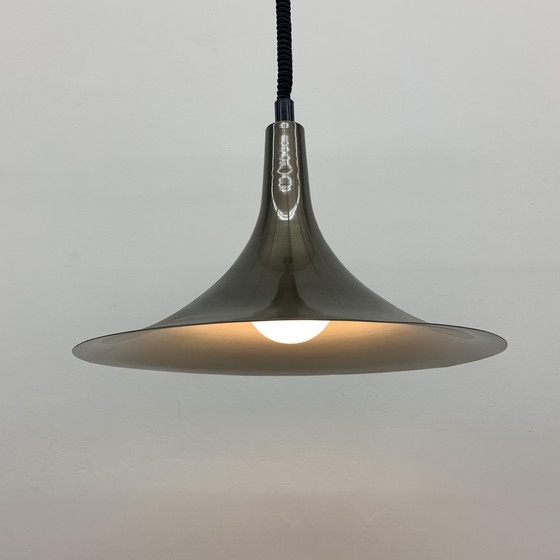 Image 1 of Space Age Trumpet Pendant Lamp , 1970S