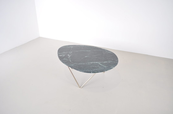 Image 1 of Table basse en marbre vert