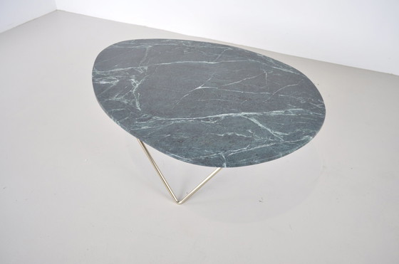 Image 1 of Table basse en marbre vert