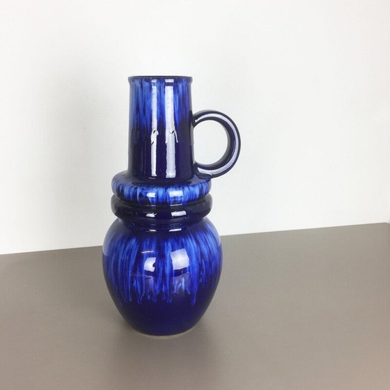 Image 1 of Vintage German Pottery Fat Lava by Scheurich - 1970s