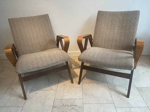 2x Tatra Nabytok Pravenec No. 24-23 Armchairs