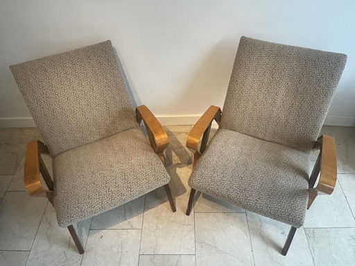 2x Tatra Nabytok Pravenec No. 24-23 Armchairs