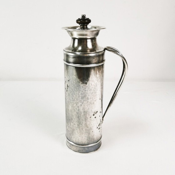 Image 1 of Art deco vintage jug-terrace thermos, Germany 1960s