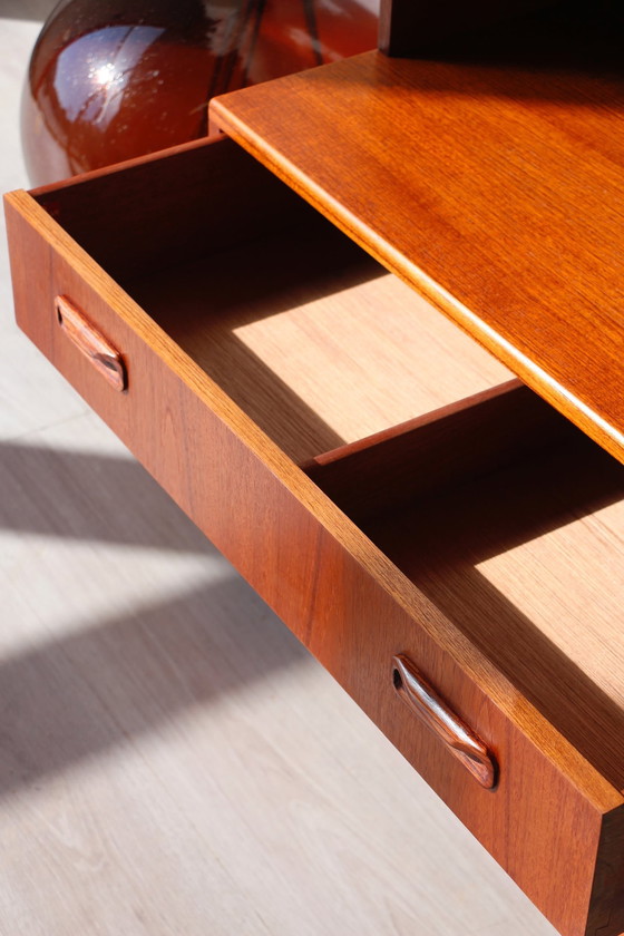 Image 1 of Vintage Bookcase With Lighting - E. Gomme - G Plan