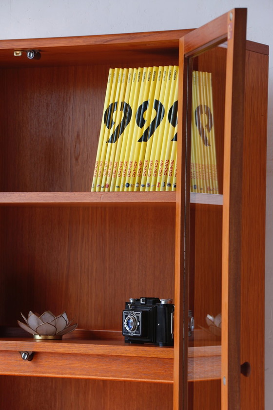 Image 1 of Vintage Bookcase With Lighting - E. Gomme - G Plan