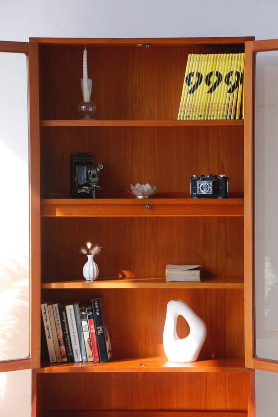 Image 1 of Vintage Bookcase With Lighting - E. Gomme - G Plan