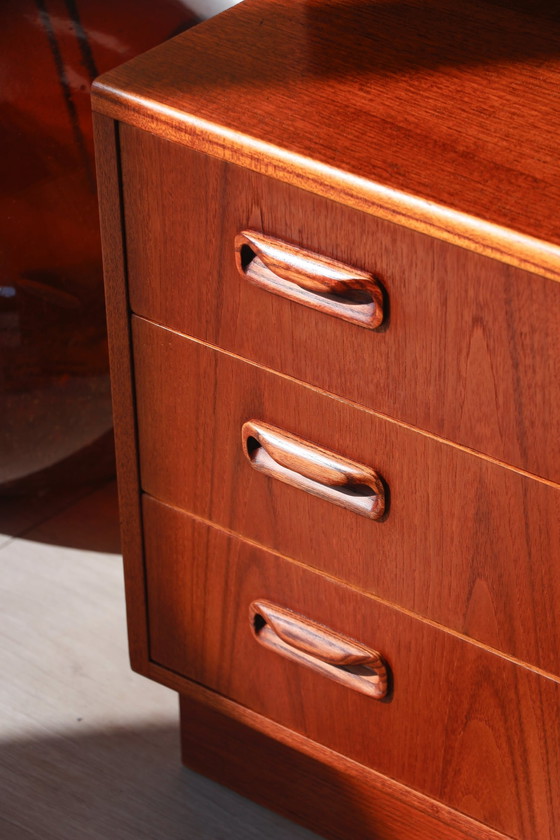 Image 1 of Vintage Bookcase With Lighting - E. Gomme - G Plan
