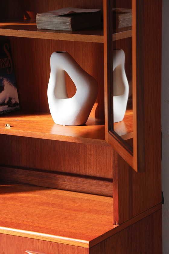 Image 1 of Vintage Bookcase With Lighting - E. Gomme - G Plan