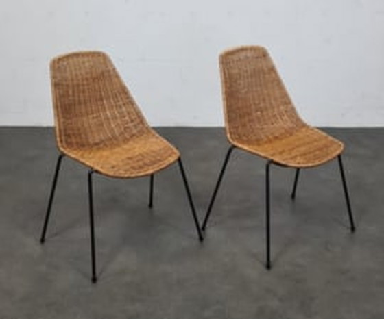 Image 1 of Chaises Franco Legler, ensemble de 2